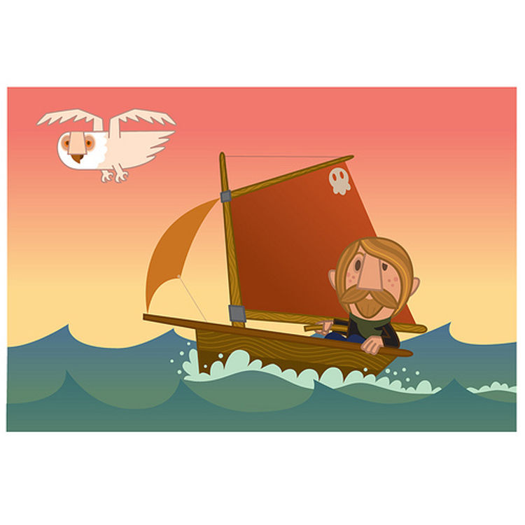 Sailing by Owl by Pete Fowler