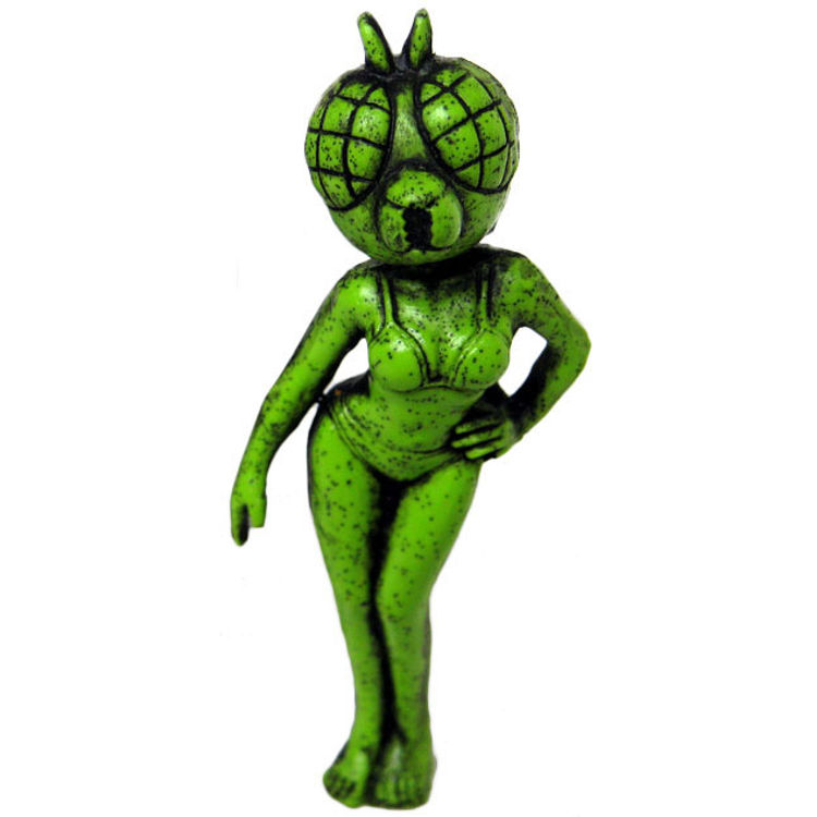 Kaijina in a Bottle - Green by J.E. Moores