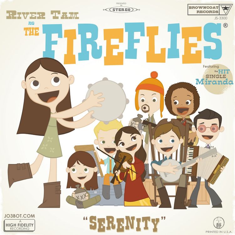 River Tam and the Fireflies - Serenity by Joey Spiotto