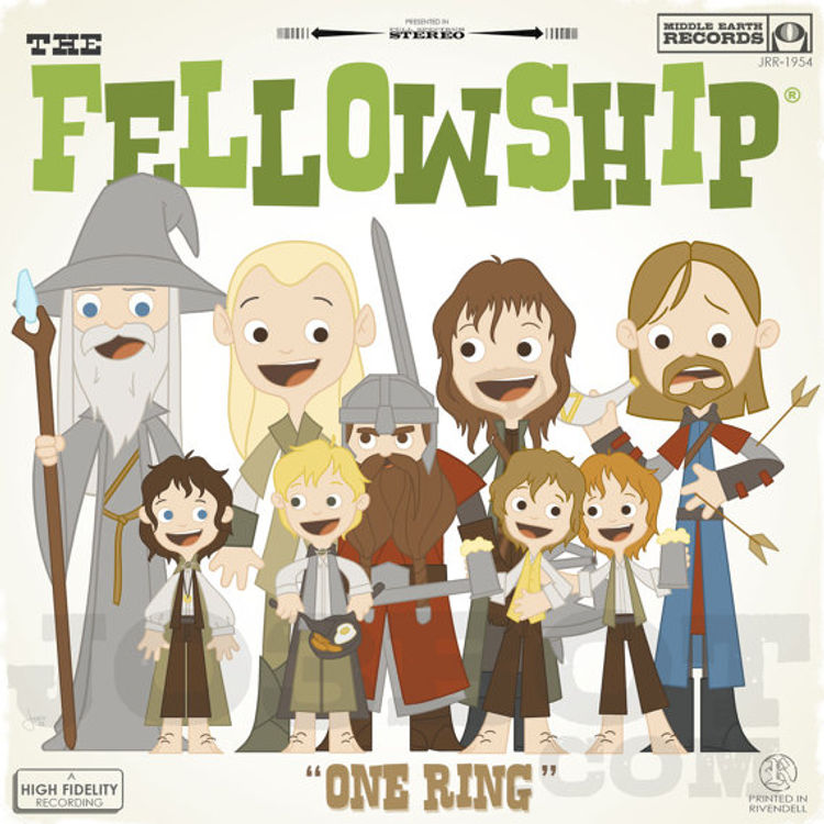 The Fellowship - One Ring by Joey Spiotto