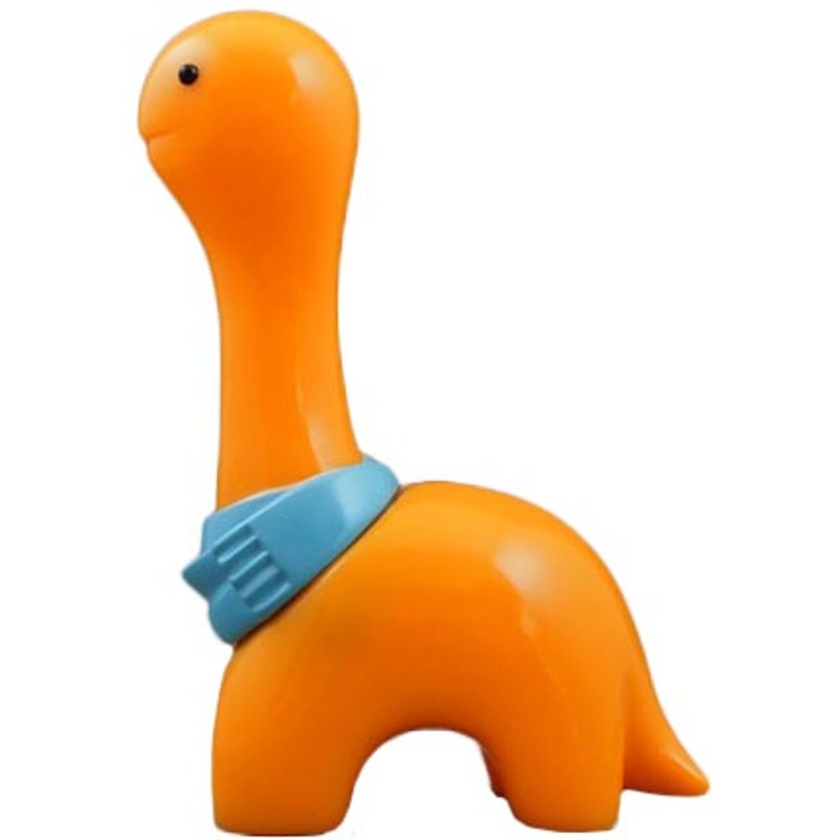 Wool - Orange w/ Turquoise Muffler