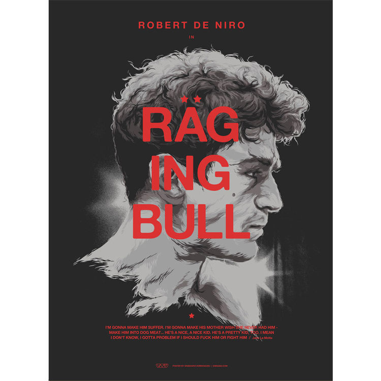 Raging Bull by Grzegorz Domaradzki