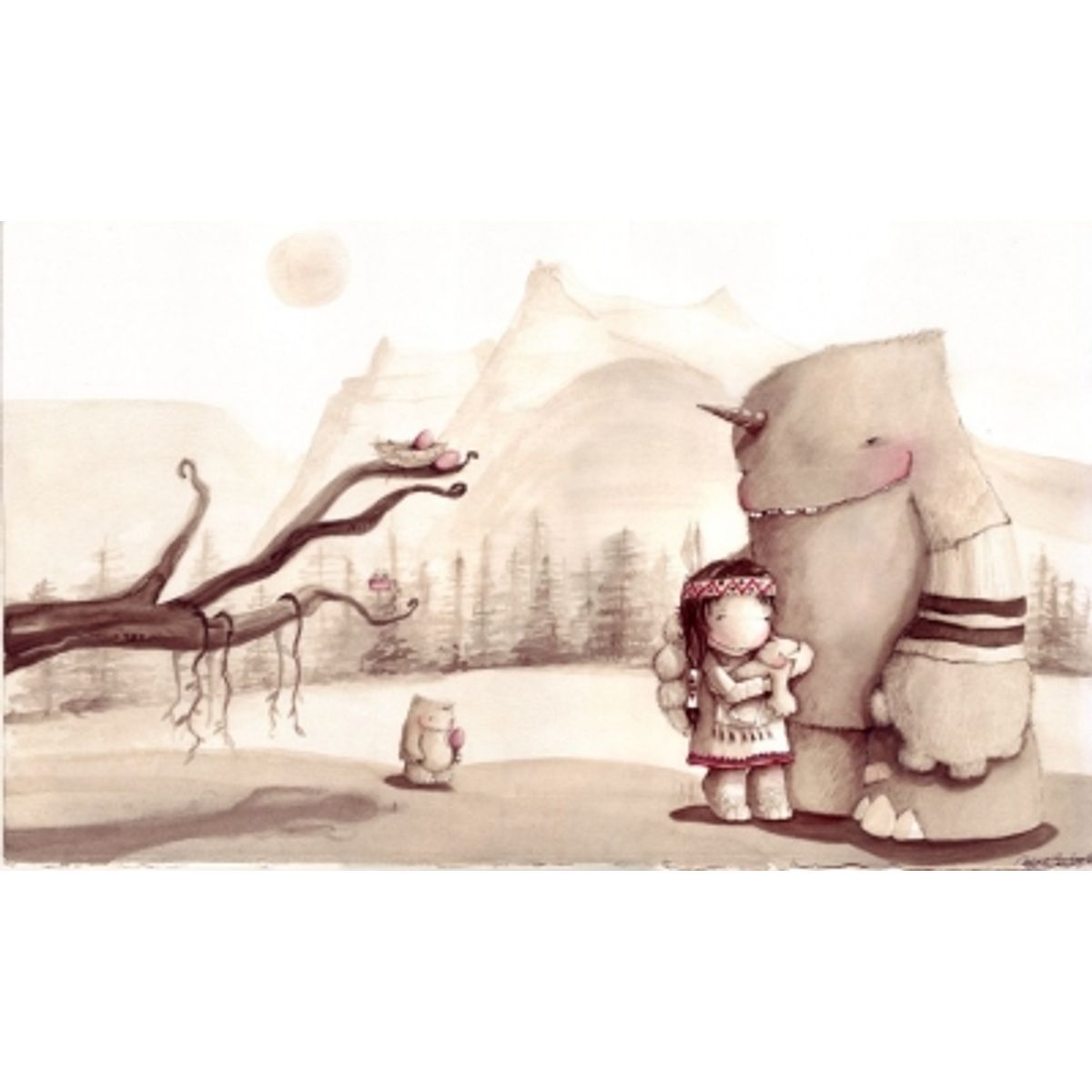 Lil Big Chief and Pocahontas