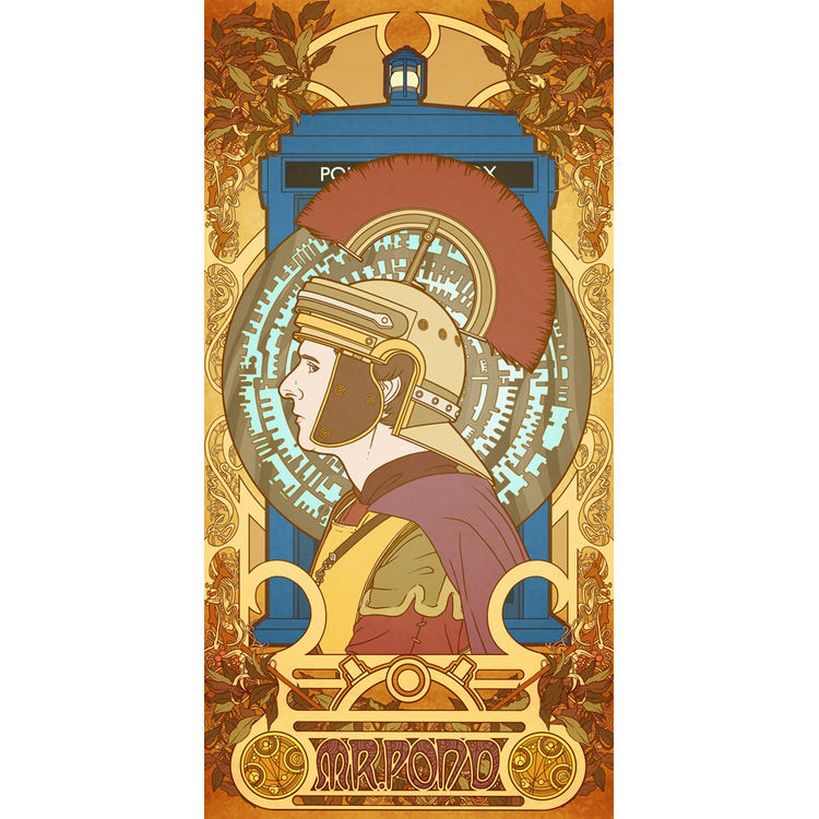 Rory Pond (née Williams) - By Way of Alphonse Mucha by Bill Mudron