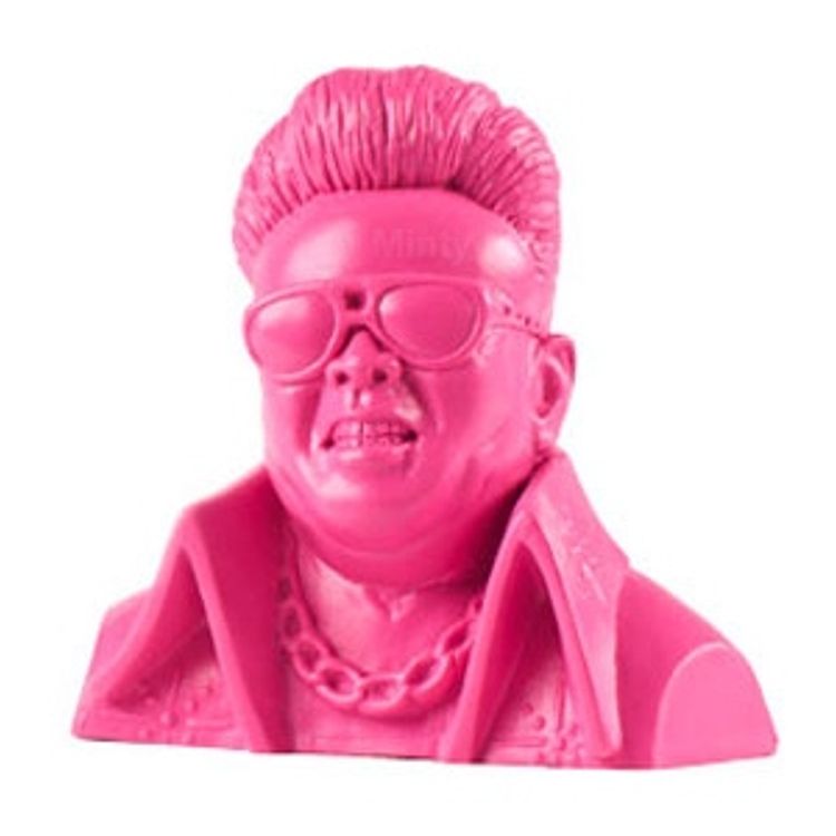The Pyong Yang Player - Magenta by Frank Kozik