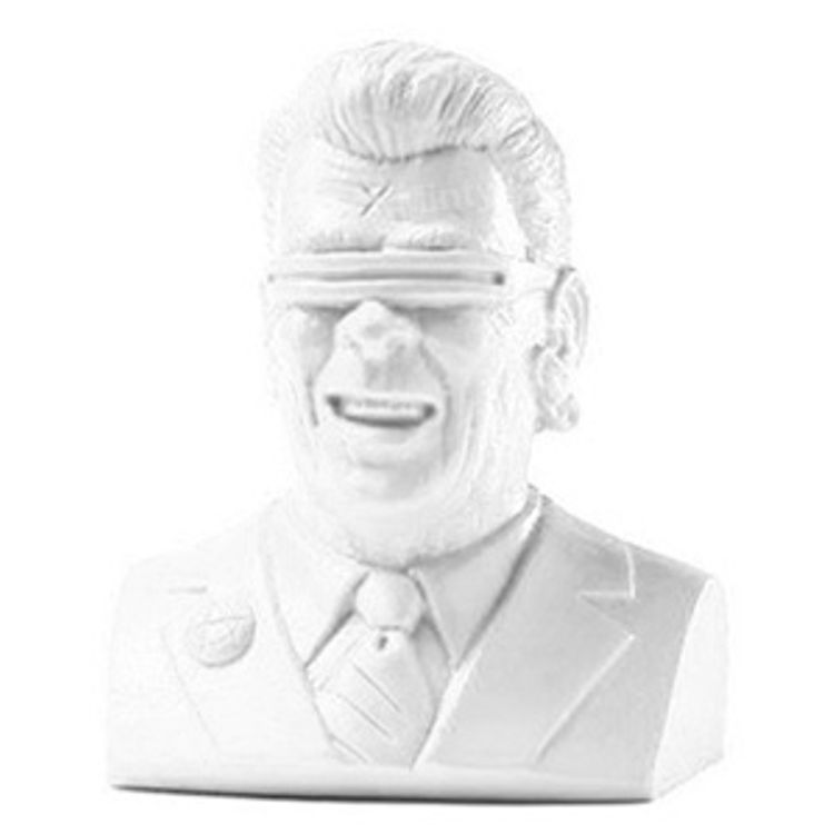 The Gipper - White by Frank Kozik