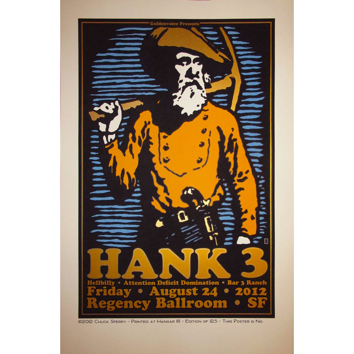 Hank 3 - San Francisco CA 2012"
