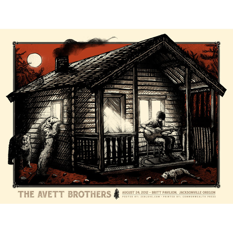 The Avett Brothers - Jacksonville OR 2012 by Zeb Love