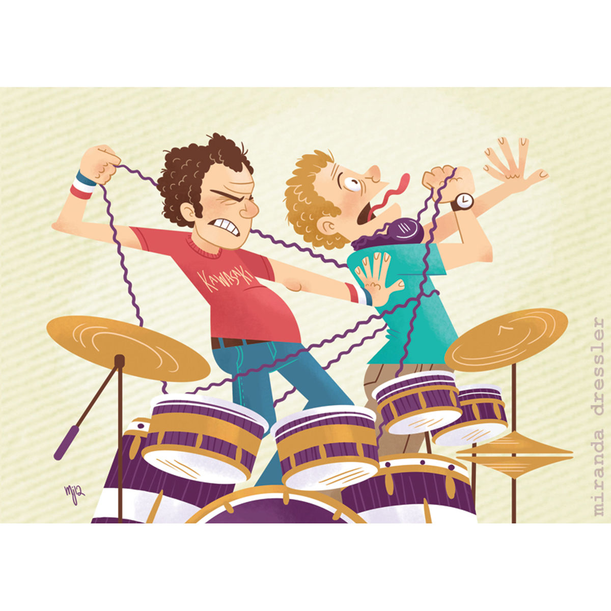 ... Did you touch my Drum set? (01)