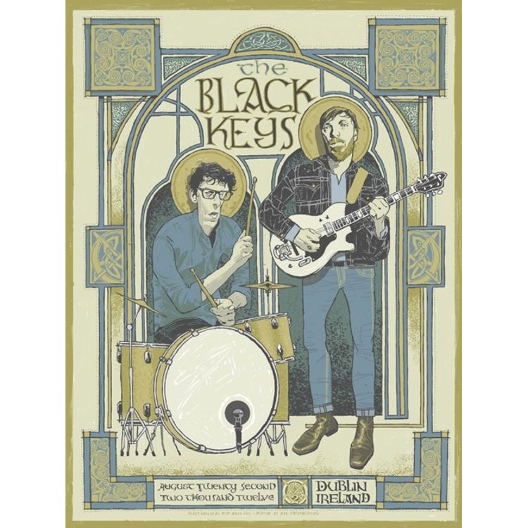 The Black Keys - Dublin, Ireland by Rich Kelly
