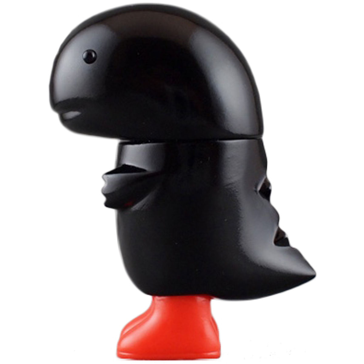 Amedas - Black w/ Red Boots