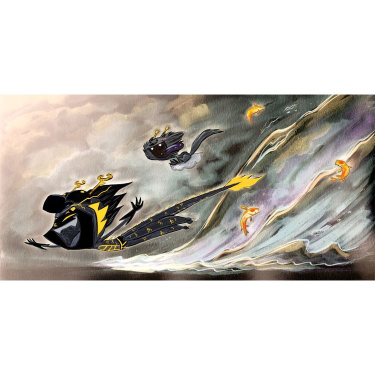 Black Dragon Boy 'Big Splash' by Martin Hsu