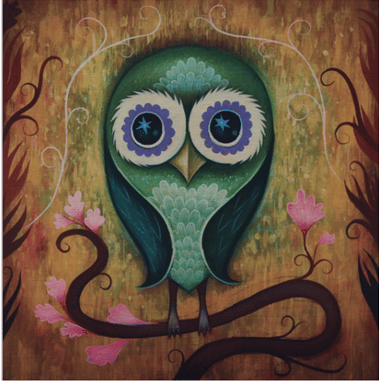 Day Owl (Wood) by Jeremiah Ketner