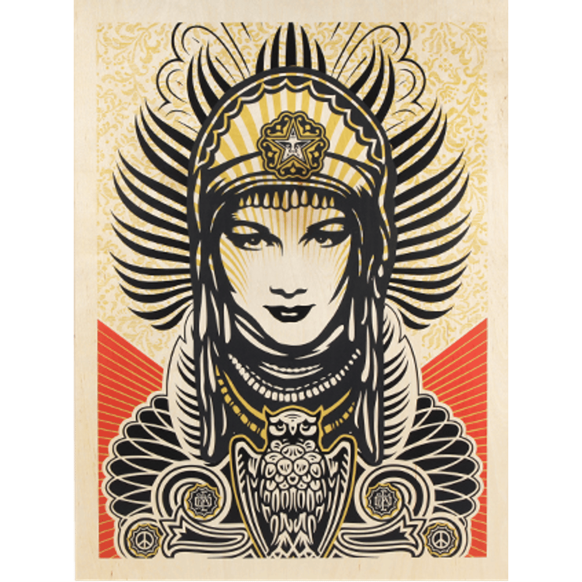 Peace Goddess (Wood)