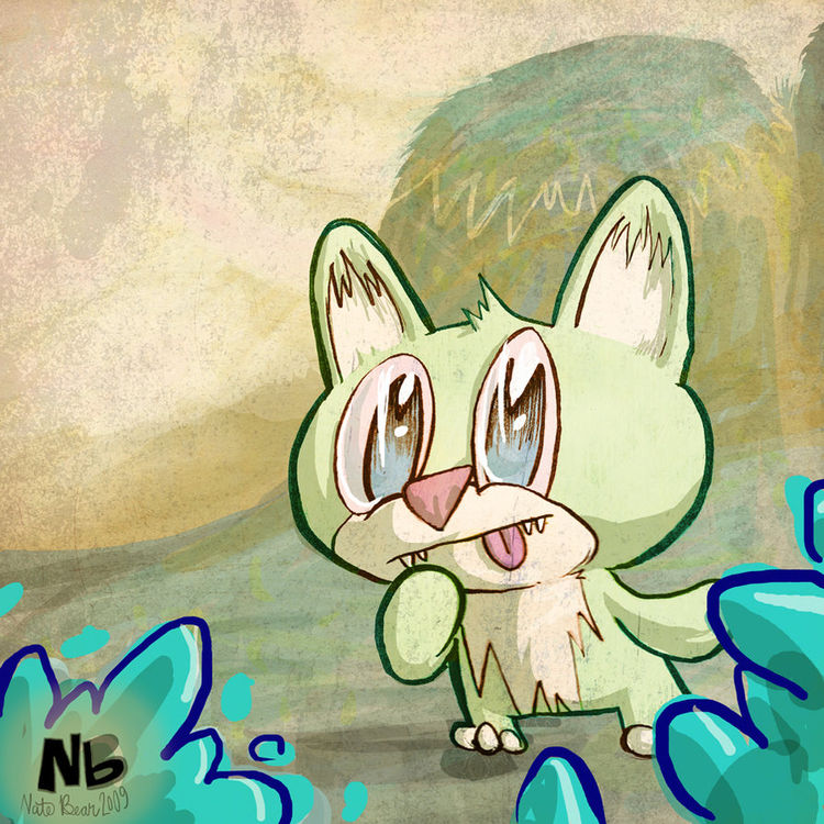 could i lick your brains pweez? by Nate Bear