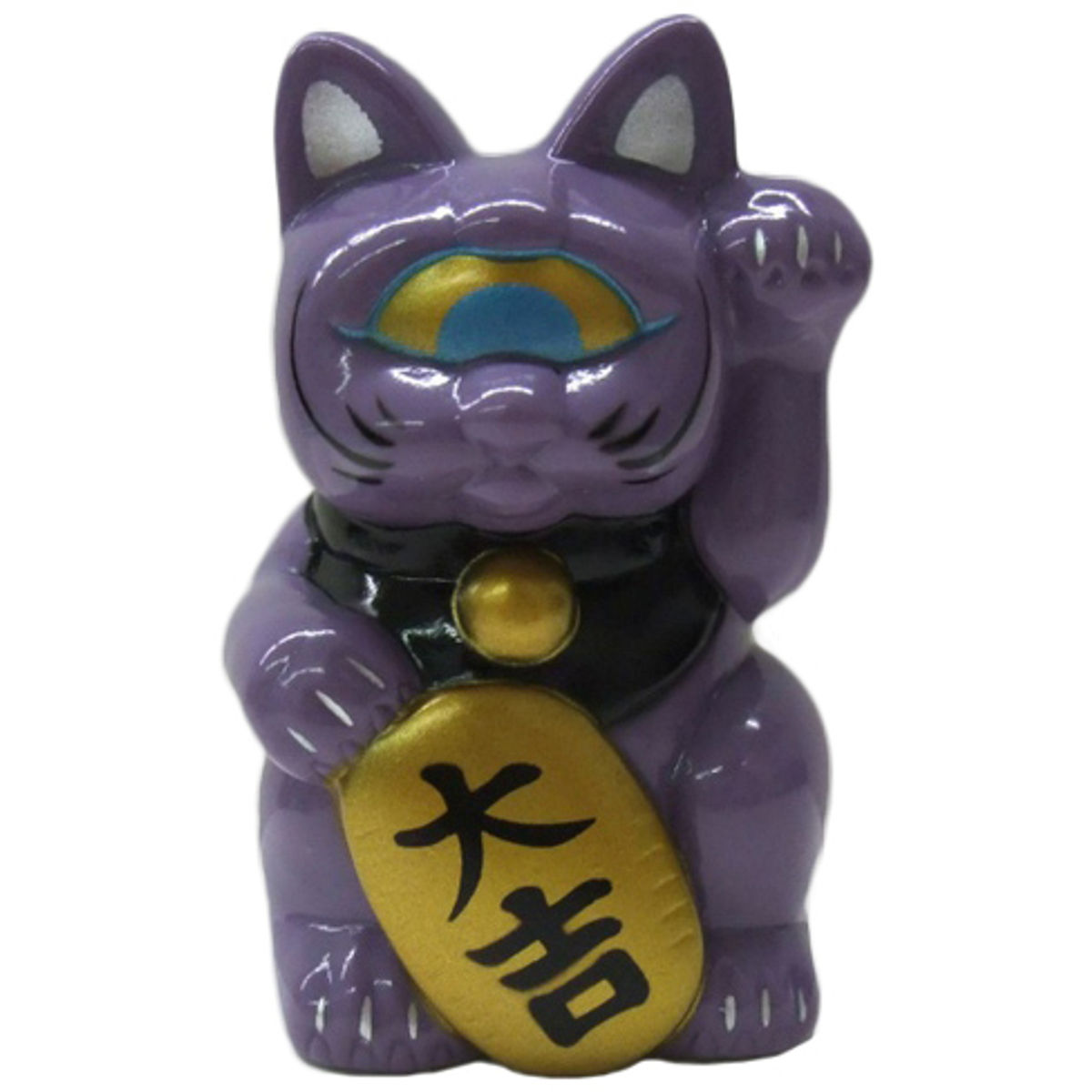 Mini Fortune Cat - Purple