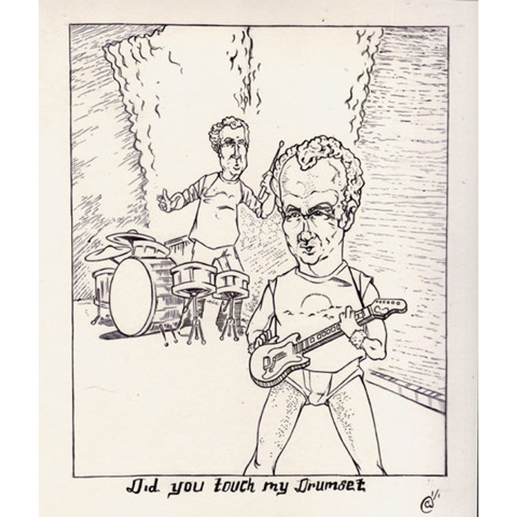 Did you touch my drum set? by Charles Moran