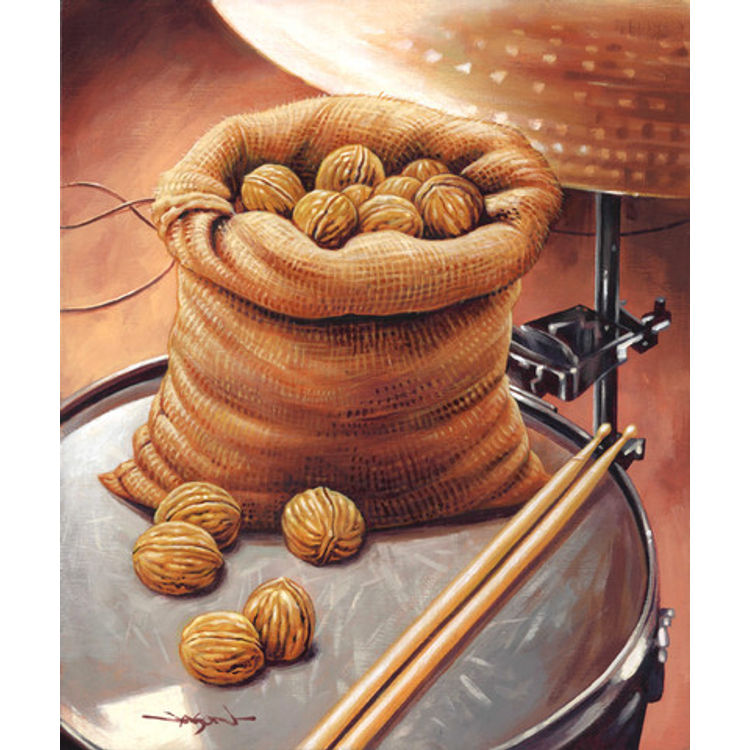 My Nut Sack On Your Drum Set by Jason Edmiston