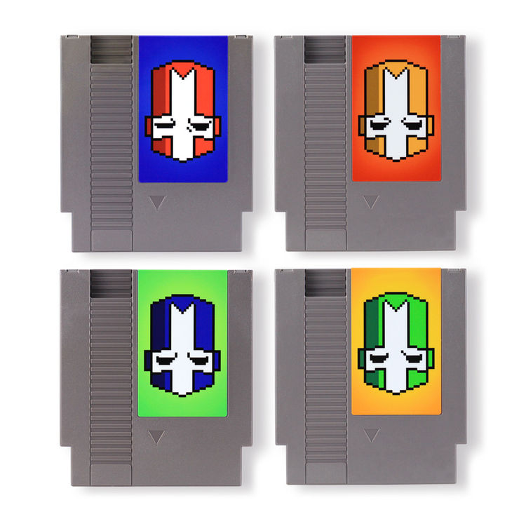 Castle Crashers Heads by Pauline Acalin