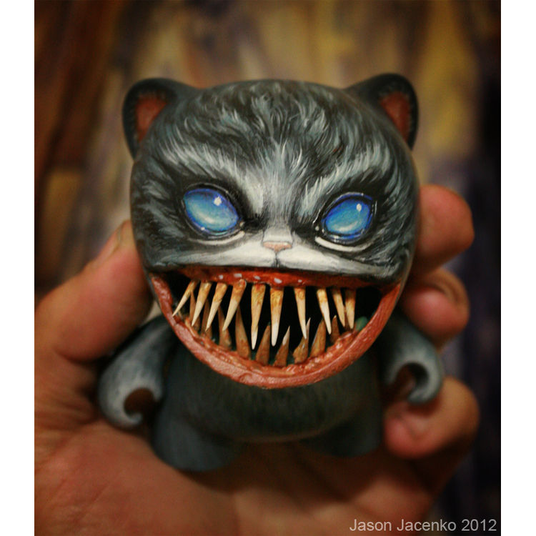 creepy cat by Jason Jacenko