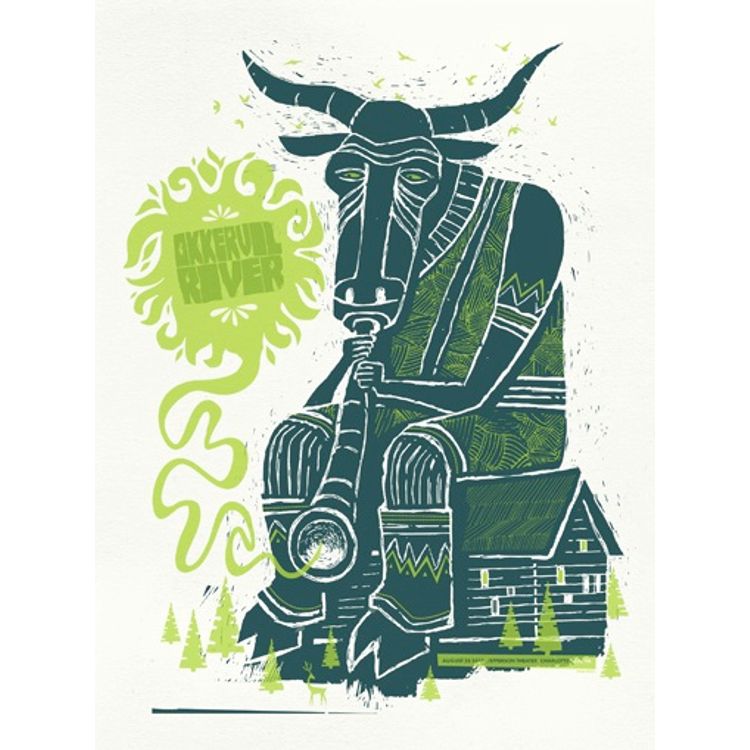 Okkervil River - Charlottesville, VA by John Solimine