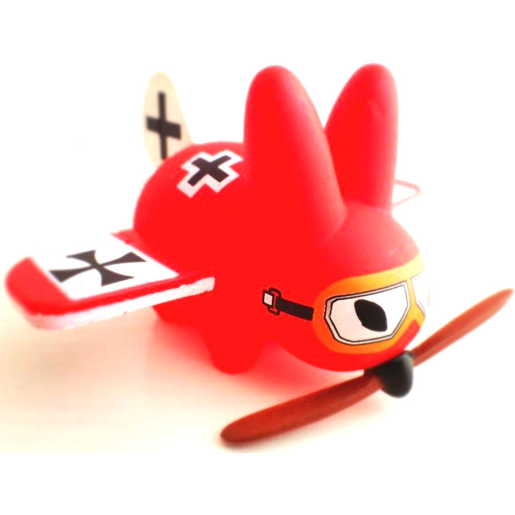 Red Baron Plane Labbit by Frank Kozik