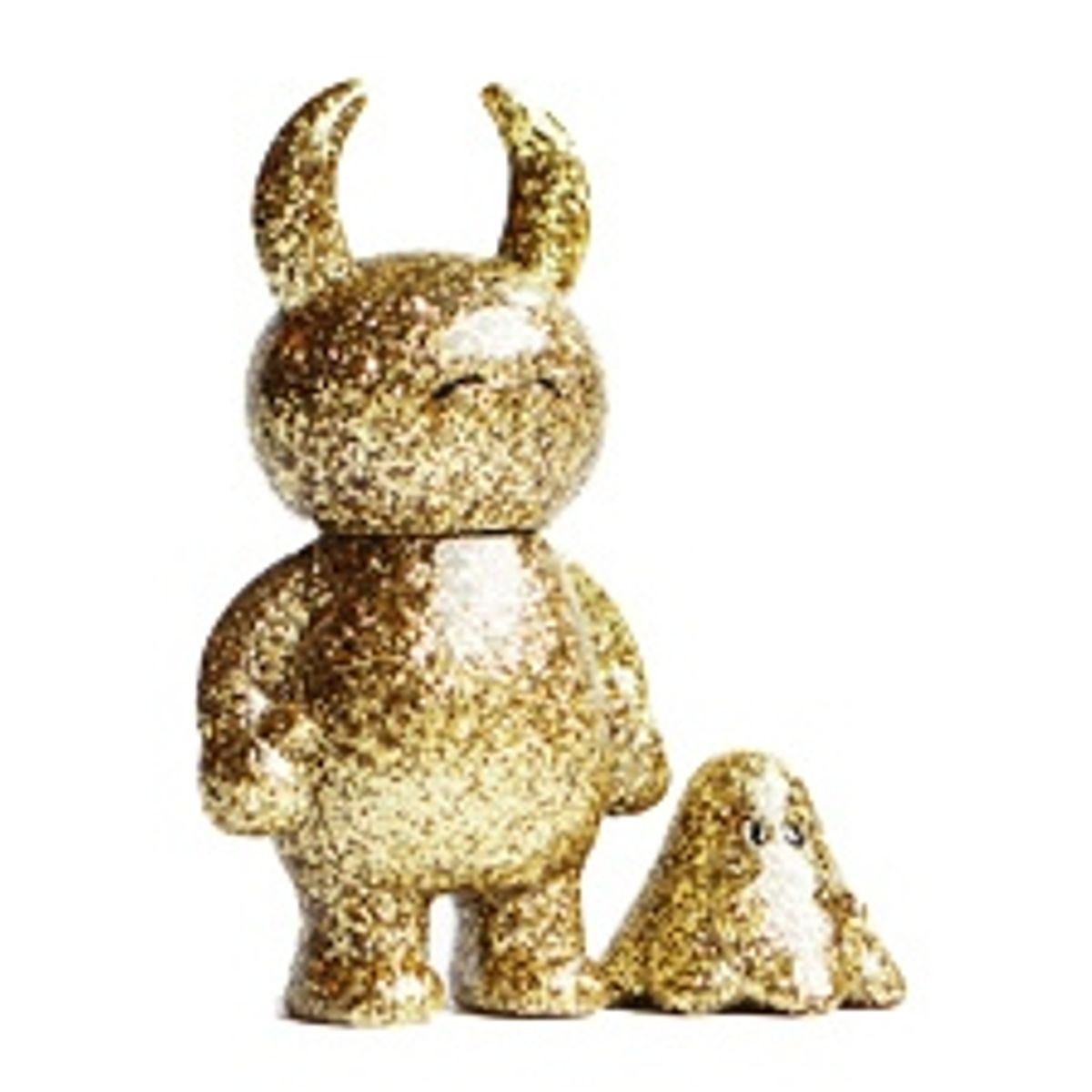 Uamou & Boo - Happy (Gold Lame)