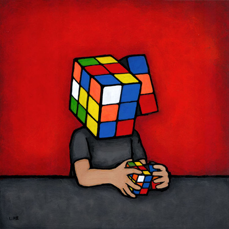 Puzzle Head by Luke Chueh
