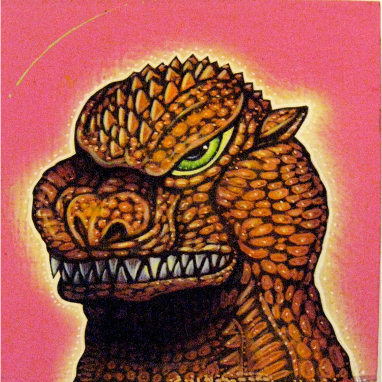 Orenji Gojira (Orange Godzilla) by Joel Nakamura