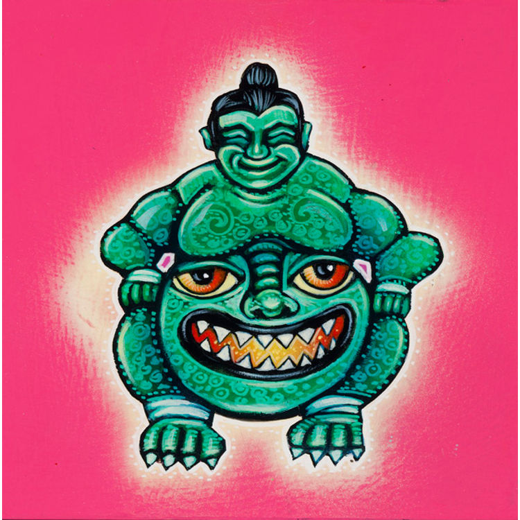 Sumou Gojira Ich (Sumozilla 1) by Joel Nakamura