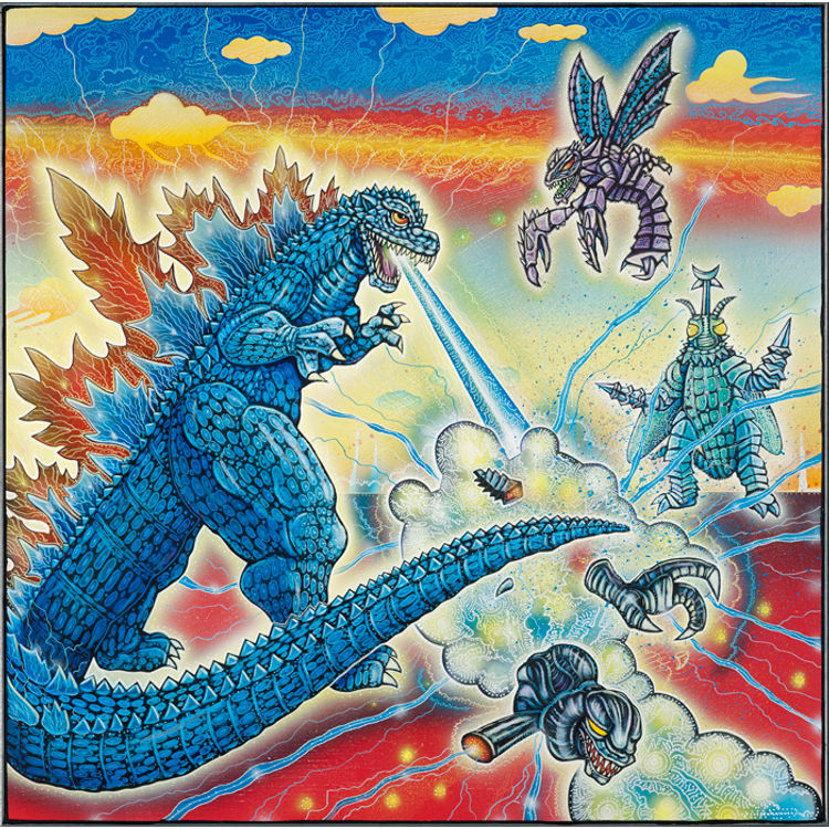 Gojira Uta Konchu (Godzilla vs. Insectoids) by Joel Nakamura