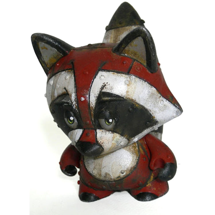 Red Iron Racoon by Southerndrawl