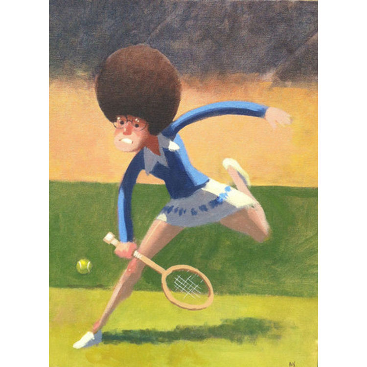 Billie Jean King by Nathan Stapley