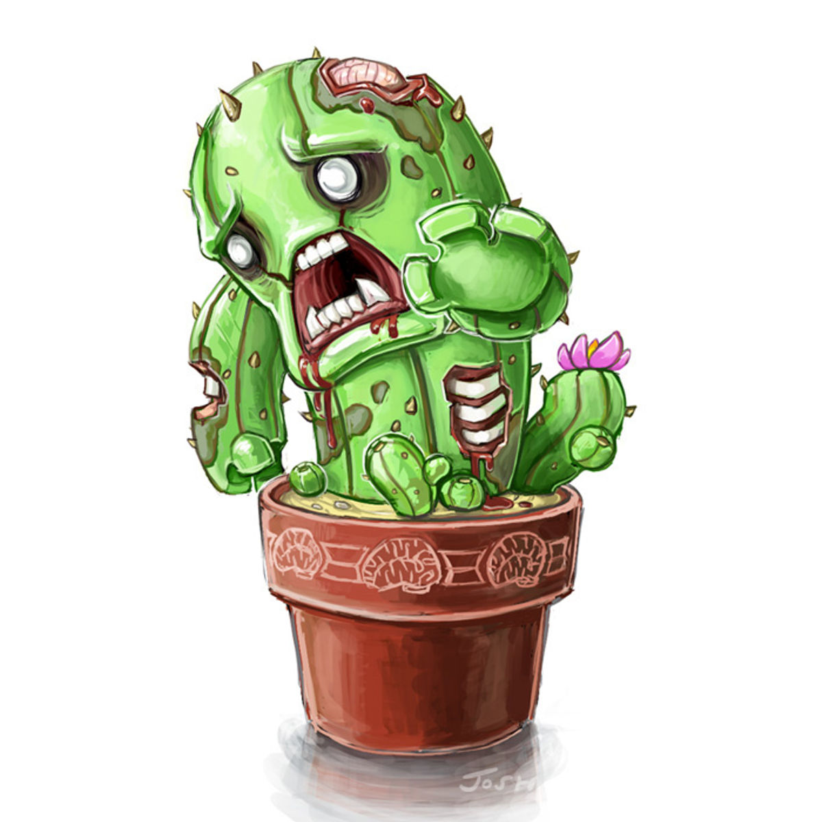 Zombie Cactus Concept
