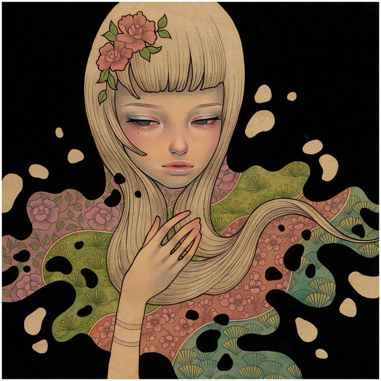 Lost in Thought by Audrey Kawasaki