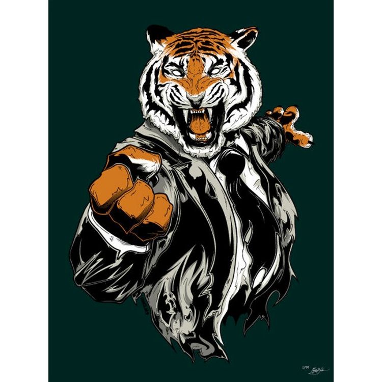 Belligerent Bengal by Seventh.Ink (Matthew Johnson)