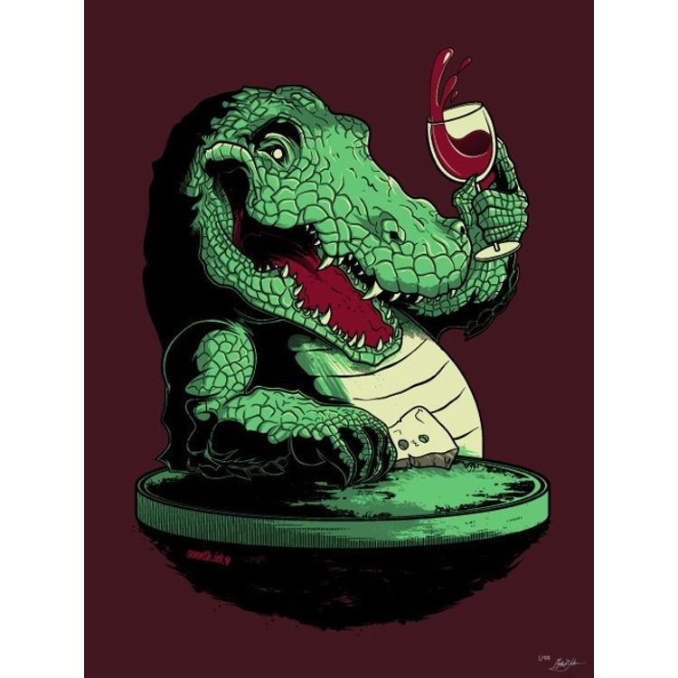Party Croc by Seventh.Ink (Matthew Johnson)