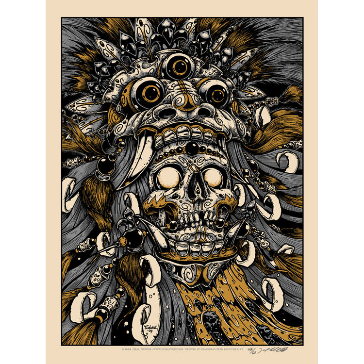 Bali Skull by Jeral Tidwell