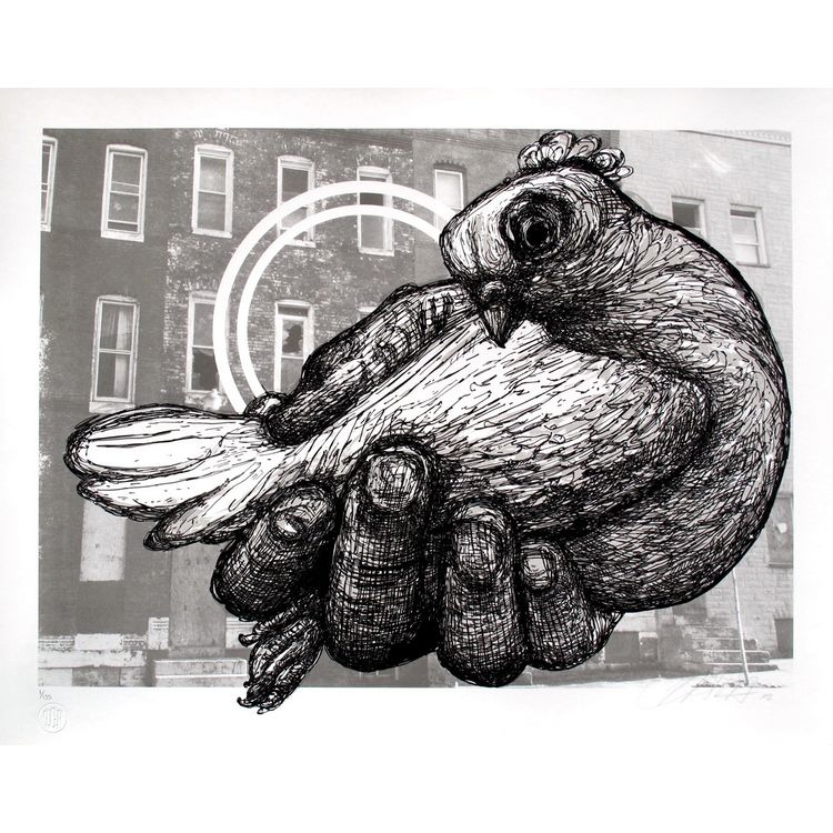 Carrier Pigeon by Gaia