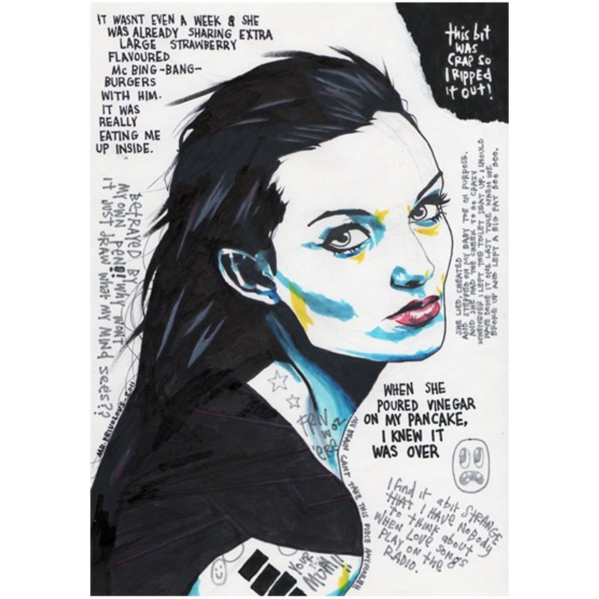 When She Poured Vinegar On My Pancake, I Knew It Was Over