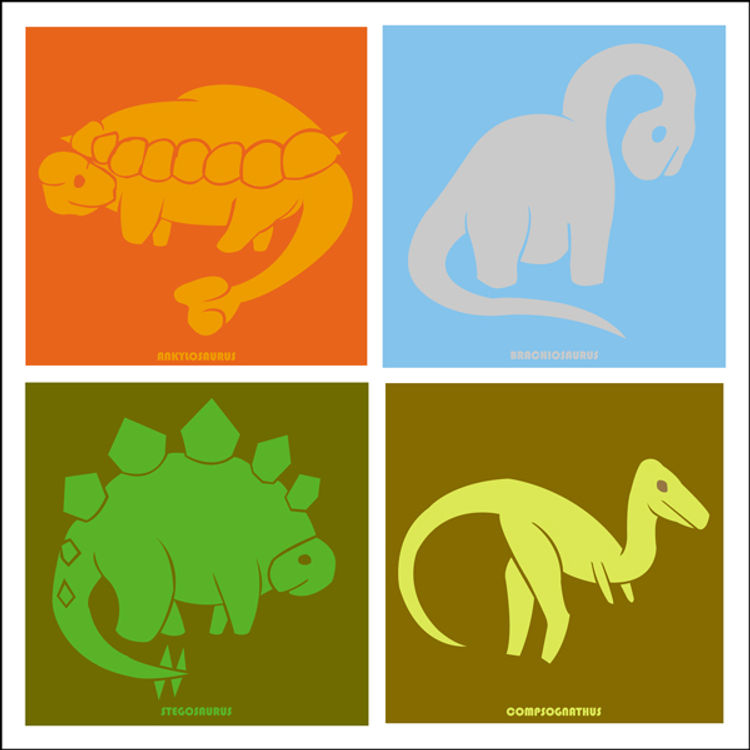 Dinosaur Set by Clint Wilson