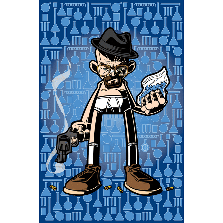 Walt - Heisenberg by Tracy Tubera