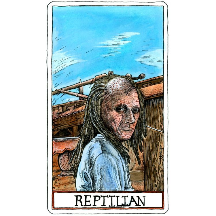 Reptilian by Gregery Miller
