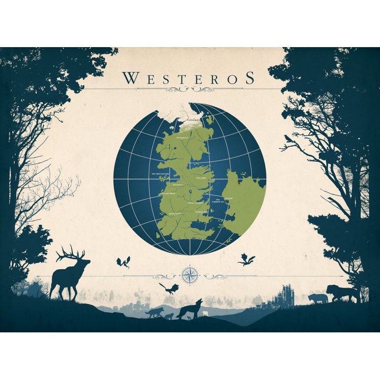 Westeros by Justin Van Genderen