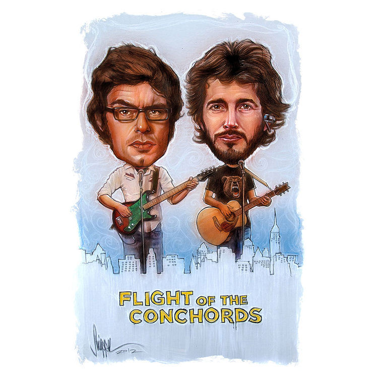 Flight of the Conchords by Paul Shipper