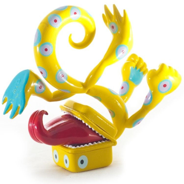 Crazy Newt - 1990's by Jim Woodring