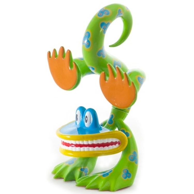 Crazy Newt - 1980's by Jim Woodring