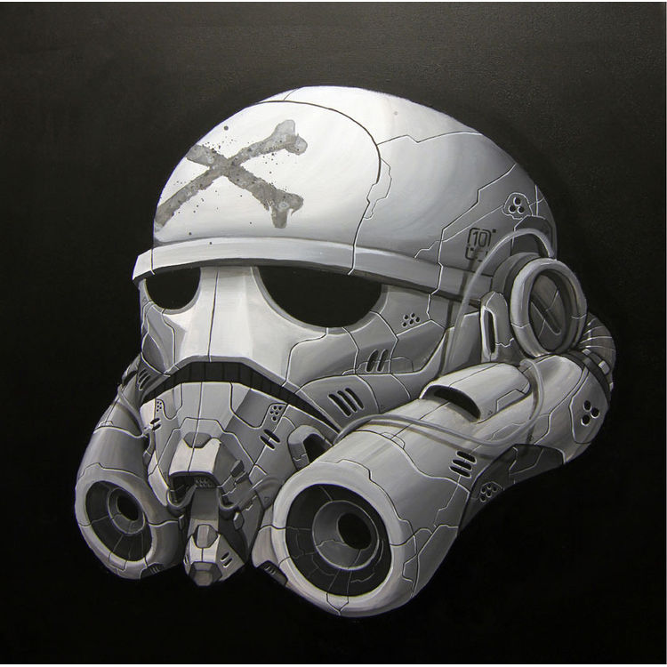Storm Trooper (Print) by Clogtwo