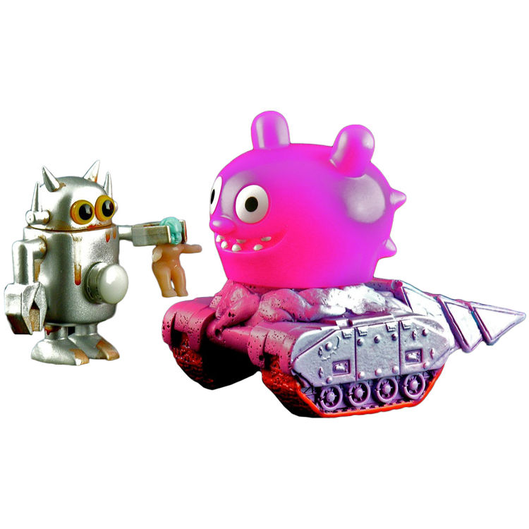 Dave Tank and The Baby Sitter Robot by PlaSeeBo (Bob Conge)