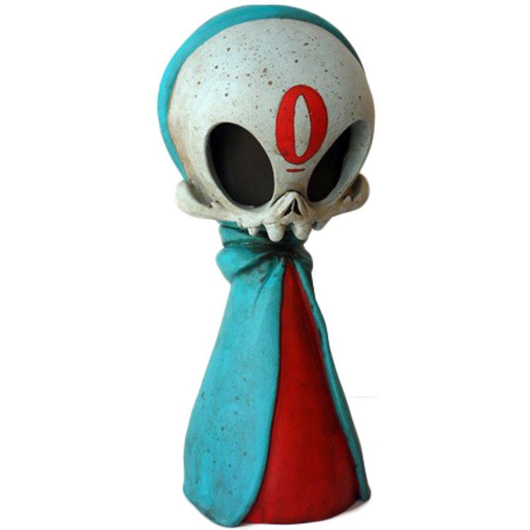 Greeter Skelve - No. 0 (Blue Moon) by Kathie Olivas